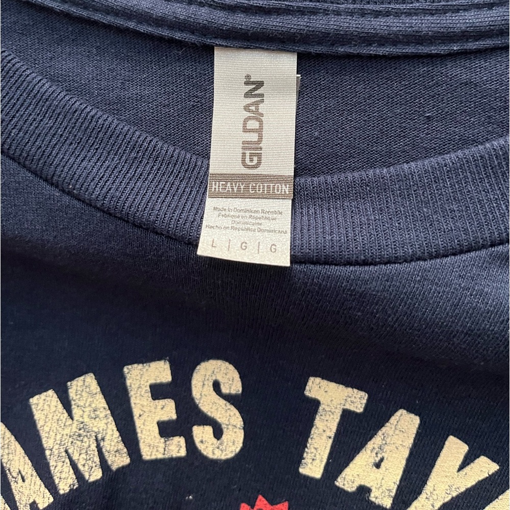 One JAMES TAYLOR AND HIS ALL-STAR BAND TSHIRT 2022 IN SIZE LARGE. - Picture 3 of 6